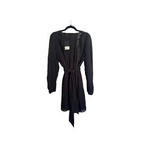 NWT The Kooples Short Black Lace Dress